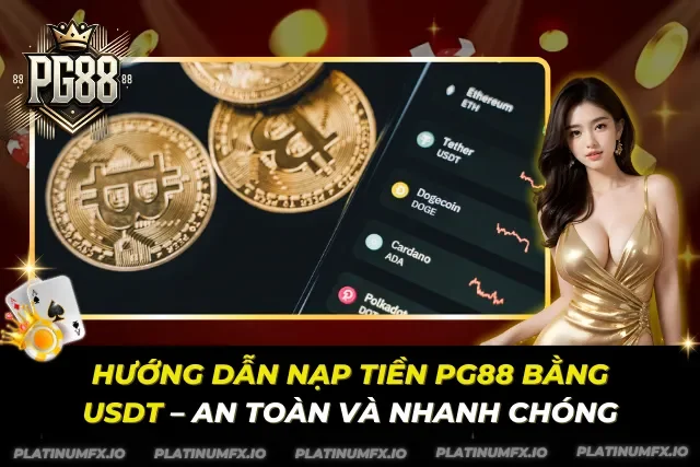 Hướng Dẫn Nạp Tiền PG88 Bằng USDT – An Toàn Và Nhanh Chóng